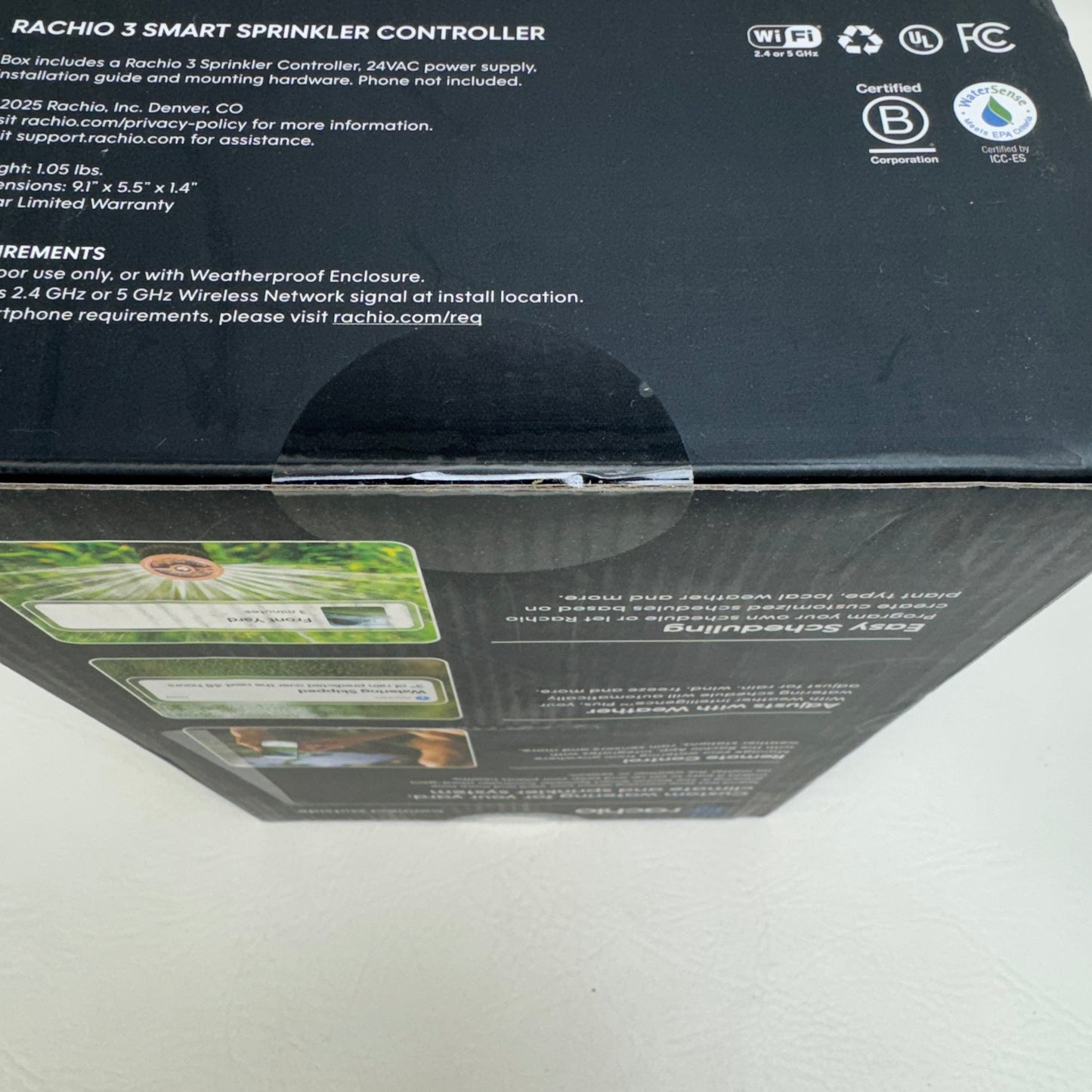 New Rachio 3 8 Zones Smart Sprinkler Controller 8ZULW-C