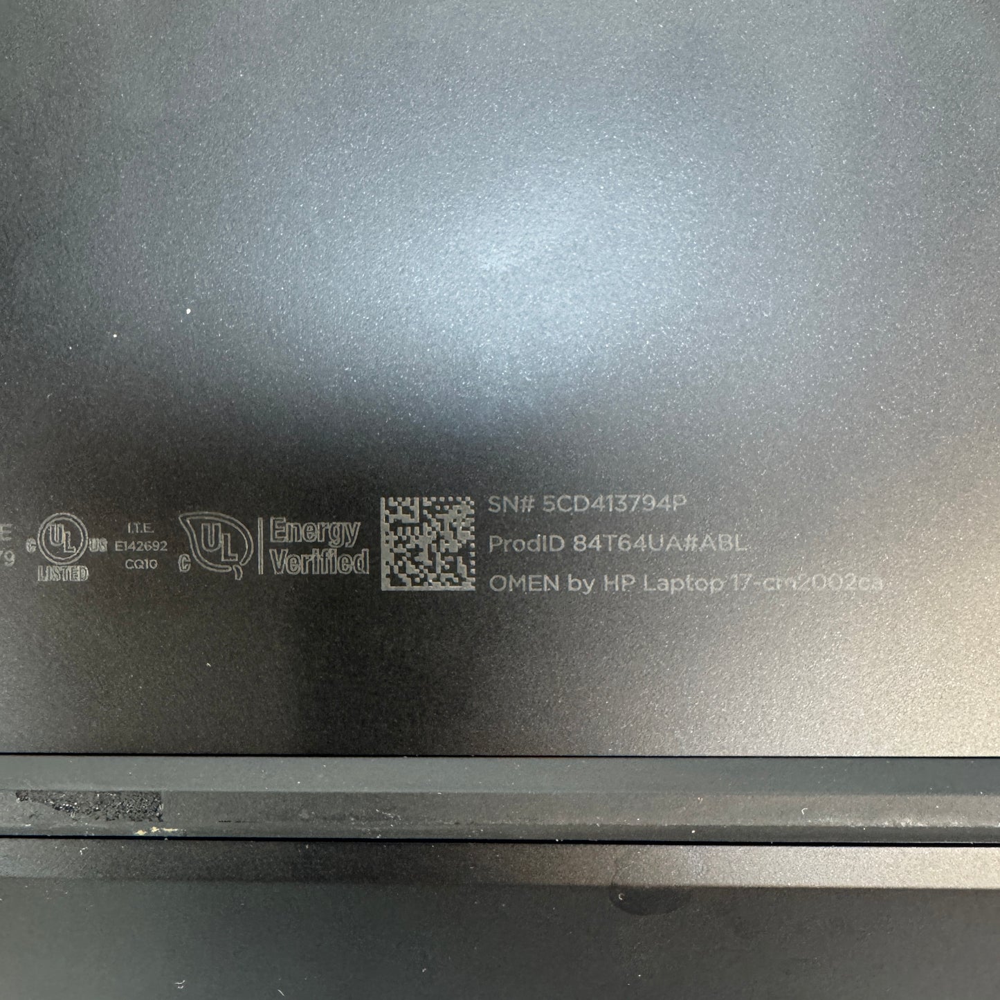 HP Omen 17-CM2002CA 17.3" i7-13700HX 2.1GHz 16GB RAM 512GB SSD GeForce RTX 4060