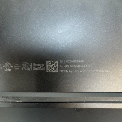 HP Omen 17-CM2002CA 17.3" i7-13700HX 2.1GHz 16GB RAM 512GB SSD GeForce RTX 4060