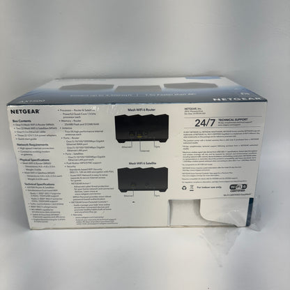 New Netgear Nighthawk Mesh Wifi 6 System MK6W