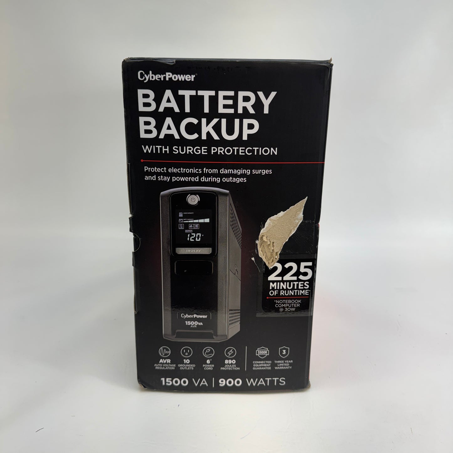 New CyberPower 1500 VA Battery Backup LX1500GAVR