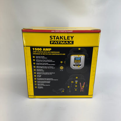 New Stanley J15CF Jump Starter with Air Compressor