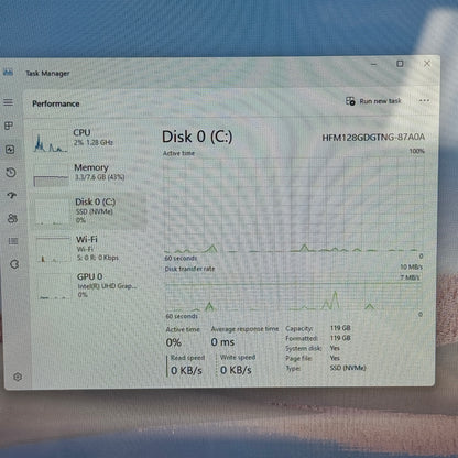 Microsoft Surface Go 1 A1943 12.4" i5-1035G1 1.0GHz 8GB RAM 128GB SSD