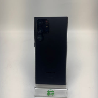Unlocked Samsung Galaxy S22 Ultra 4GB RAM 128GB SM-S908U Absolute Black