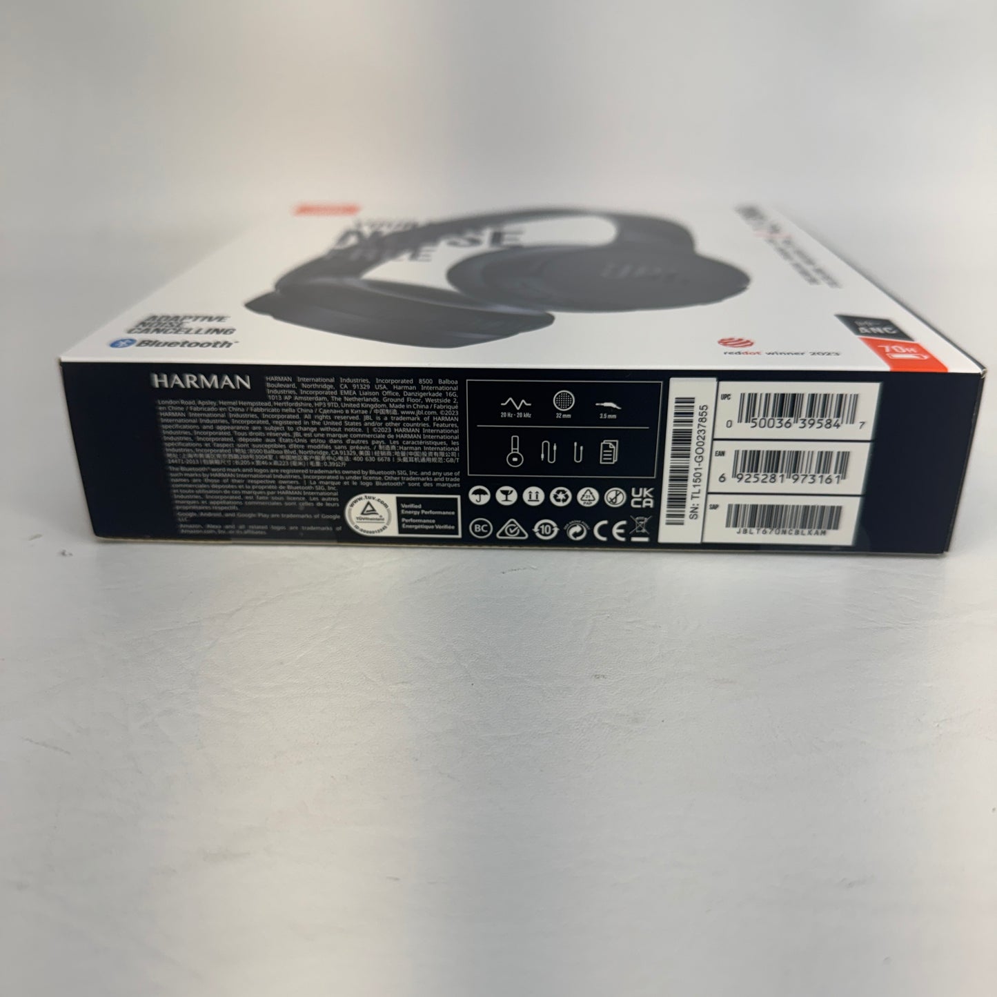 New JBL Tune 670 NC Headphones