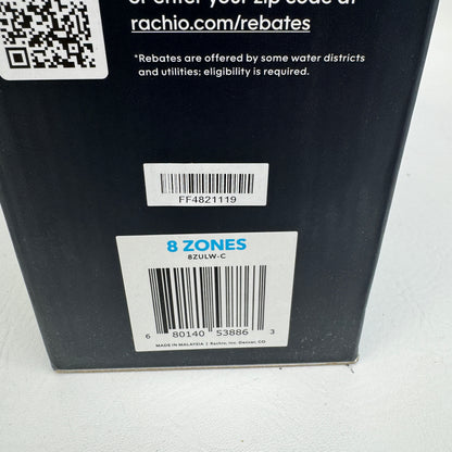 New Rachio 3 8 Zones Smart Sprinkler Controller 8ZULW-C