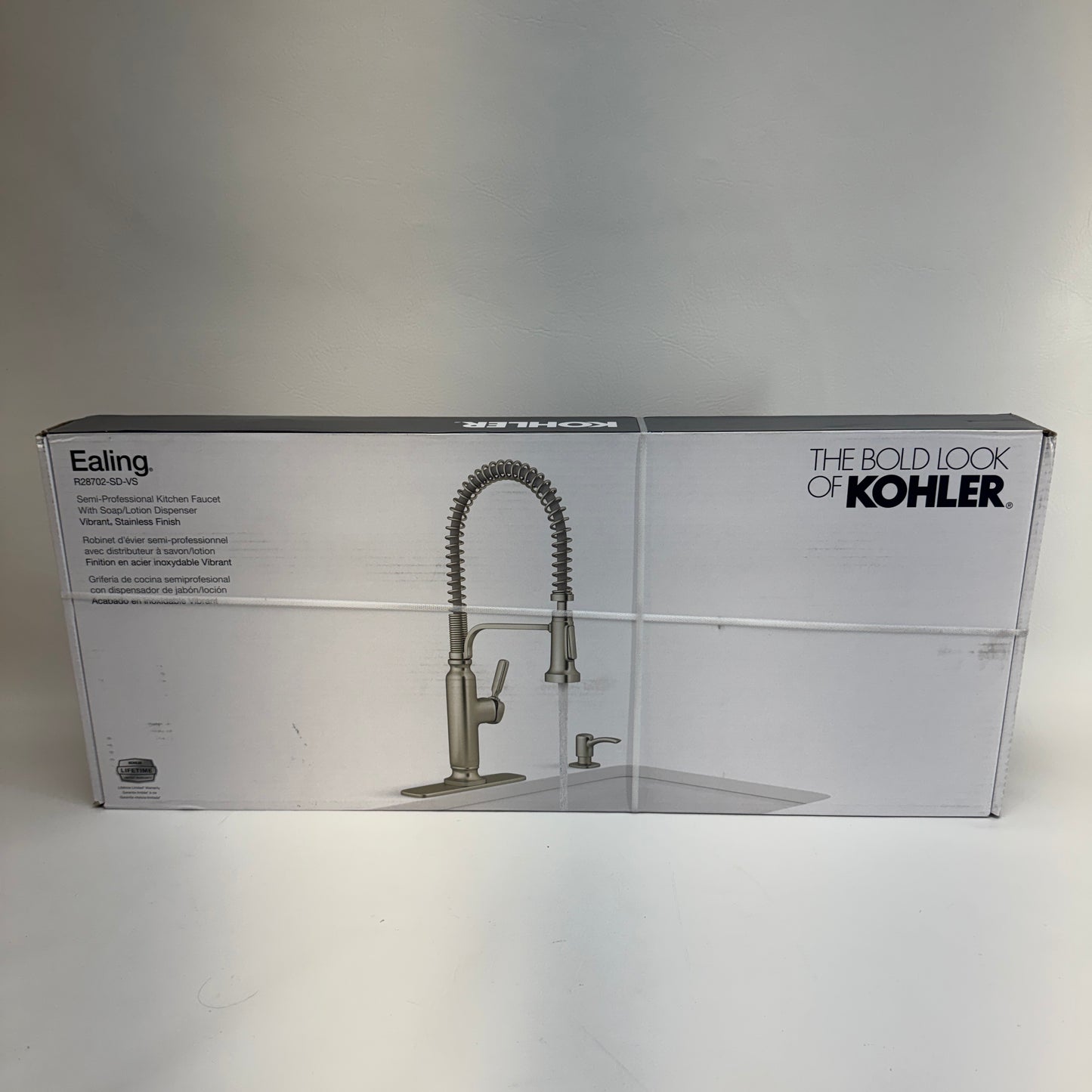 New Kohler Ealing  Kitchen Faucet R28702-SD-VS