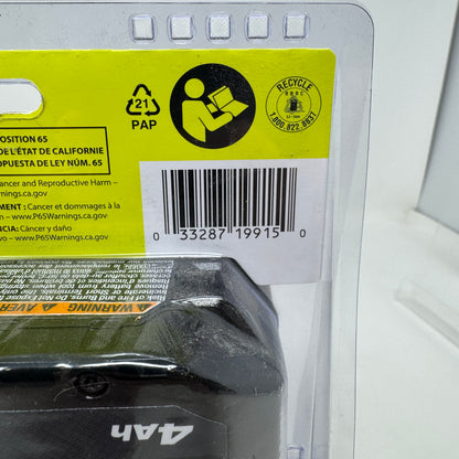 New Ryobi 18v Lithium-Ion Batteries  Power Tool Batteries PBP2005
