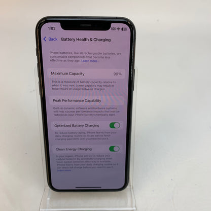 Unlocked Apple iPhone 11 Pro 256GB 18.6.2 Space Black MW9G2LL/A