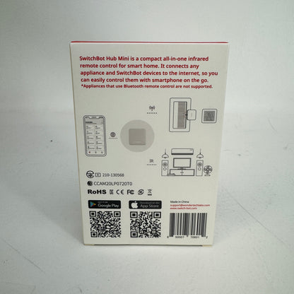 New Switchbot Hub Mini Smart Home Hub