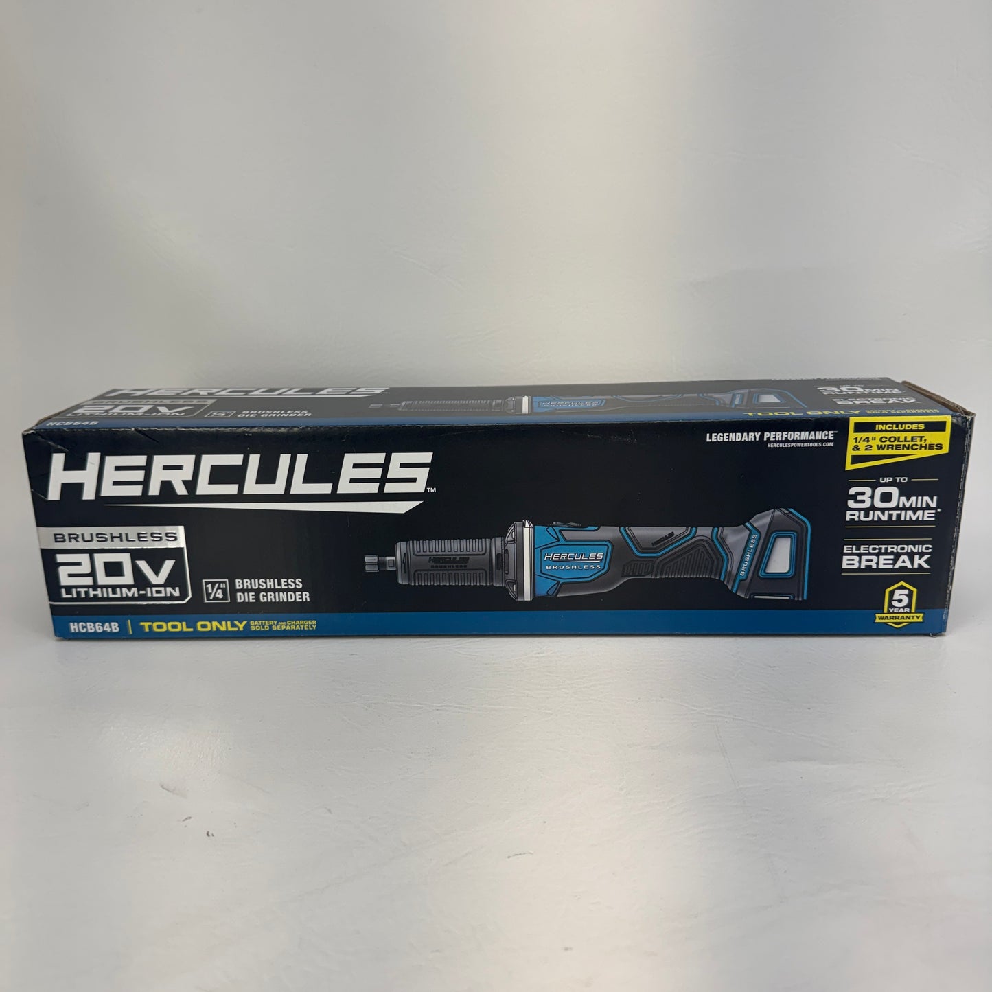 New HERCULES HCB64B 20V Brushless Die Grinder