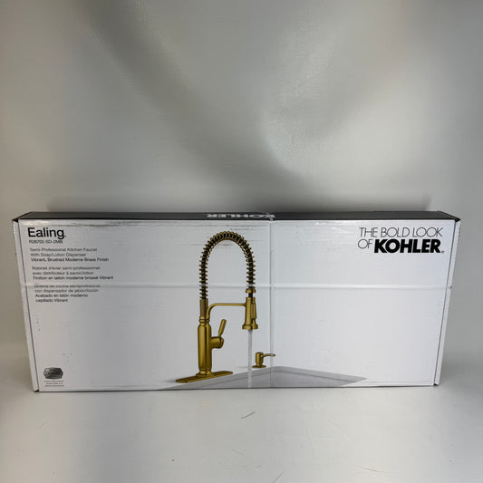 New Kohler Ealing Semi-Professional Kitchen Faucet Kitchen Faucet R28702-SD-2MB