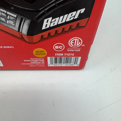 New Bauer 1907C-B-SK 20V Battery and Charger