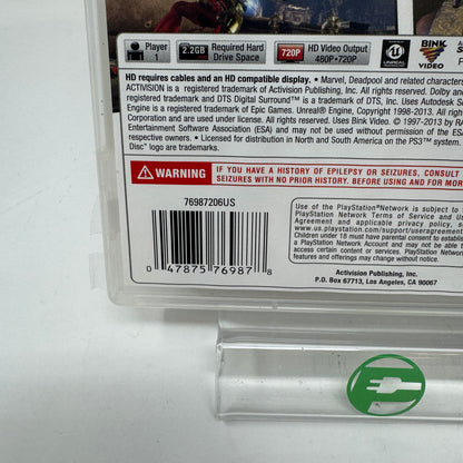 Deadpool (Sony PlayStation 3 PS3, 2013)