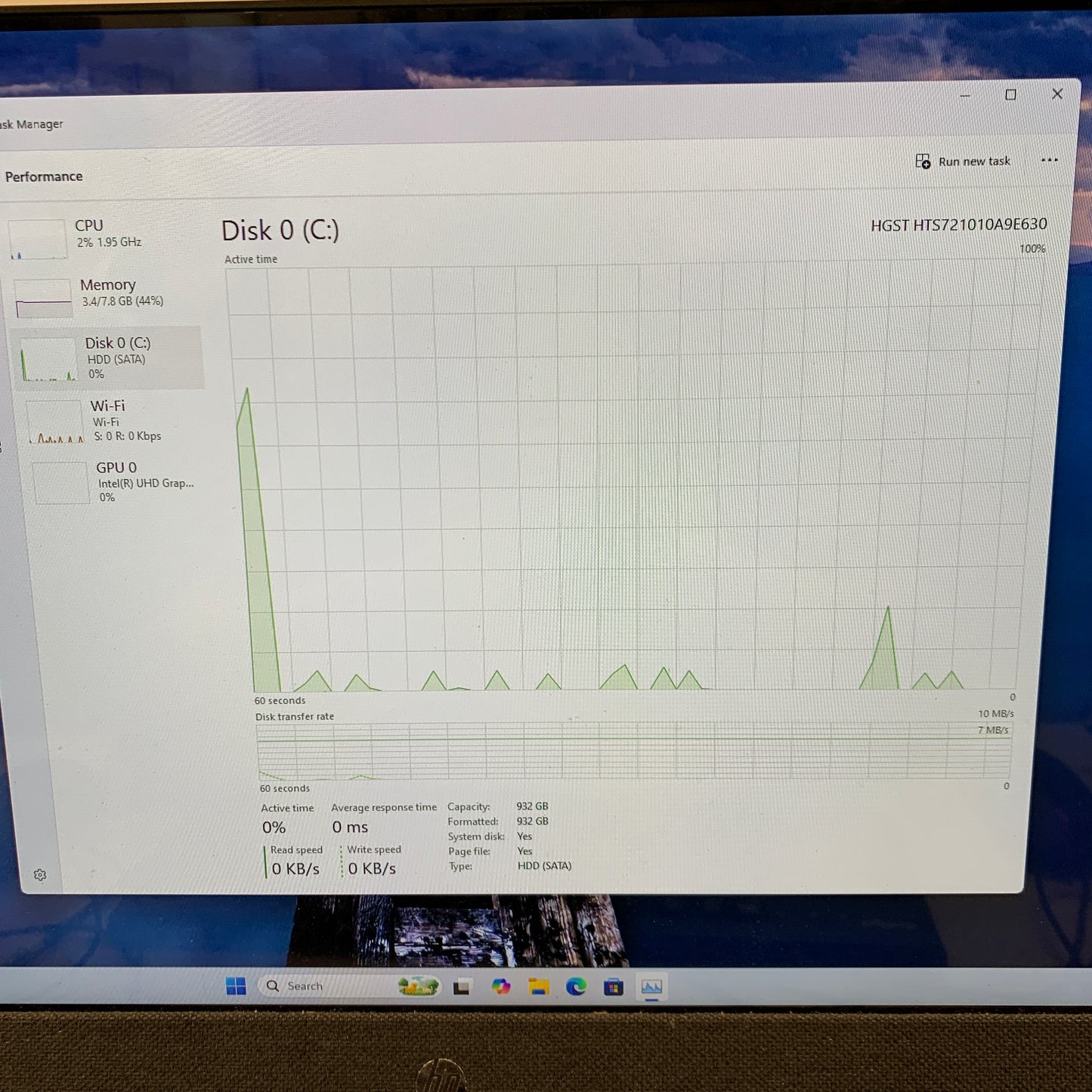 HP Pavilion 23.8" i5-8400T 1.70GHz 8GB RAM 1TB HDD