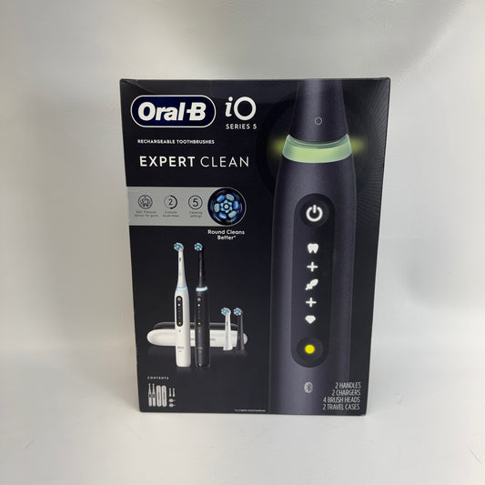 New Oral-B IO  Series 5 Dual Pack Electric Toothbrush Pack 21049153