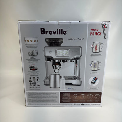 New Breville The Barista Touch Coffee Maker BES880BS