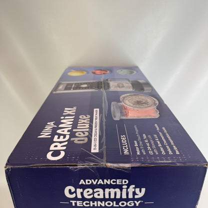 New Ninja Creami XL Deluxe Ice Cream Maker NC501