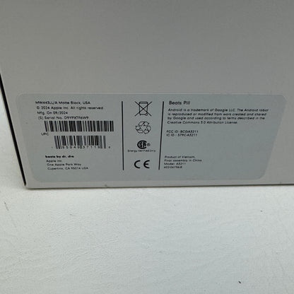 New Beats Pill Portable Bluetooth Speaker Black