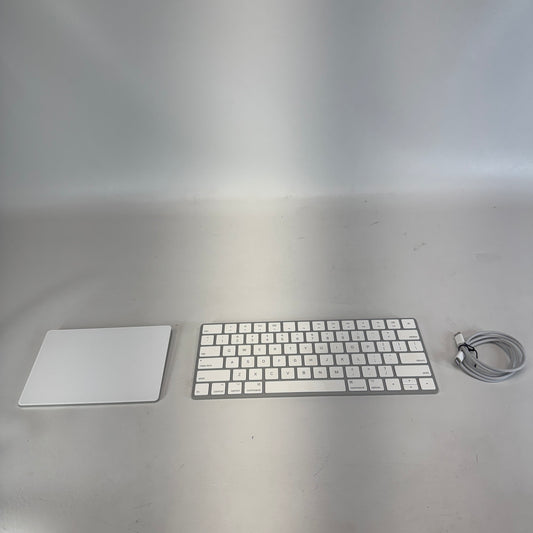 Apple Magic Keyboard with Magic Trackpad 2 White A1644