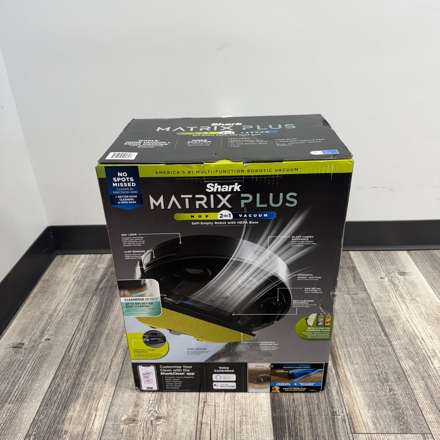 New Shark Matrix Plus Robotic Vacuum RV2610WA