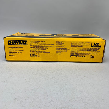New DeWalt DCS312B 12V Max One-Handed Reciprocating Saw