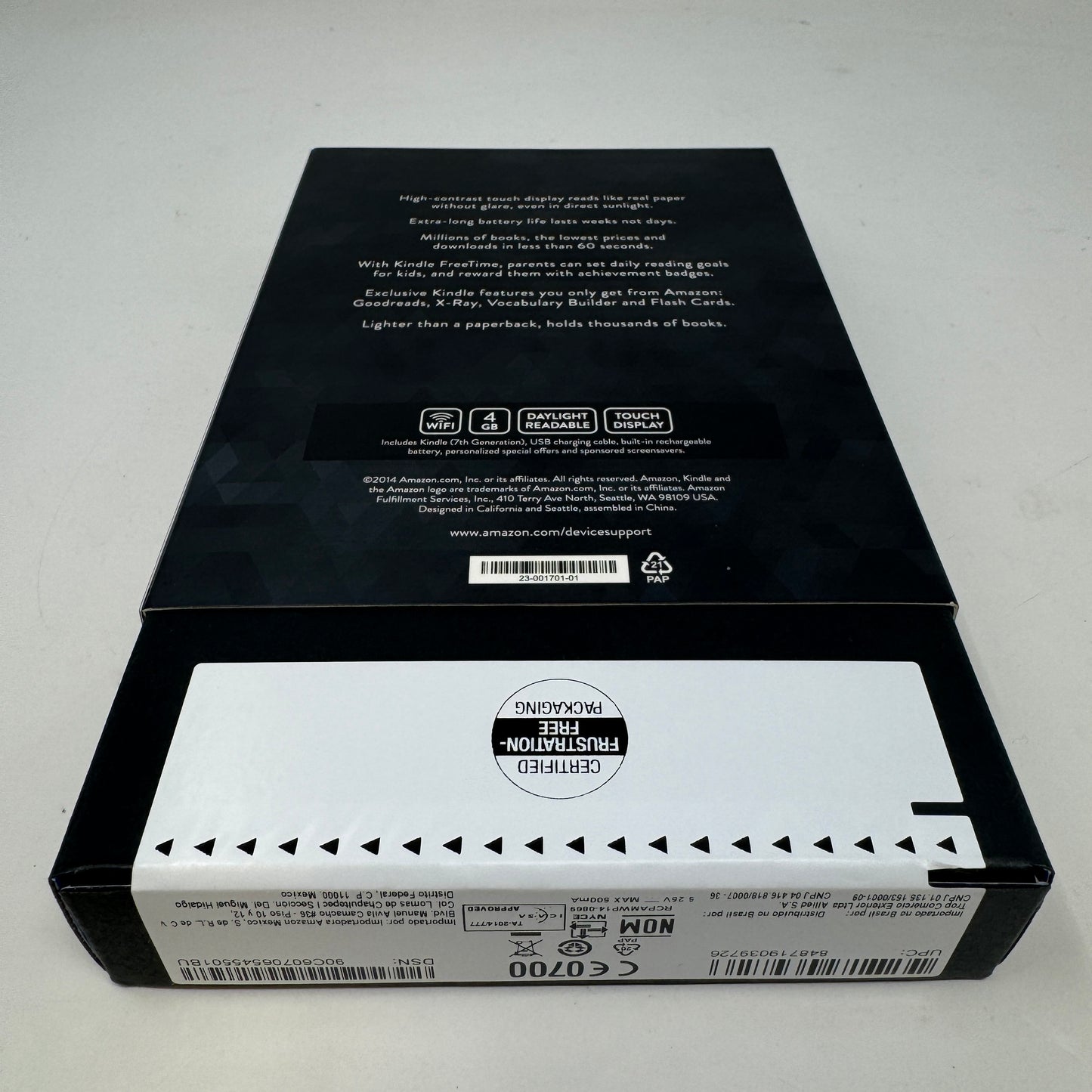 New Amazon Kindle 7th Gen Reading Tablet