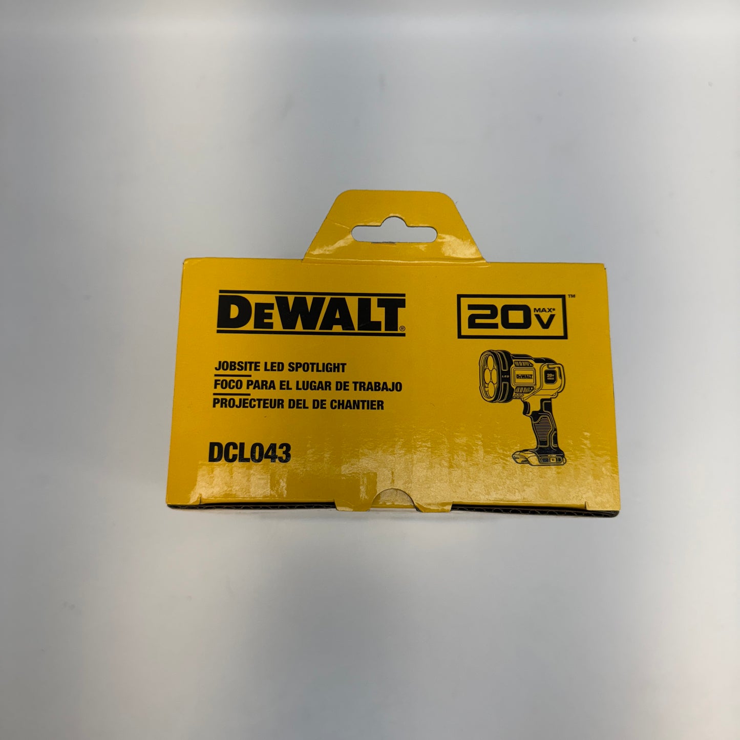 New DeWalt DCL043 20V MAX LED Spotlight