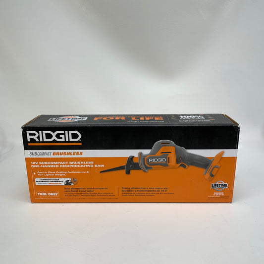 New Ridgid R8648B 18V Cordless Reciprocating Saw