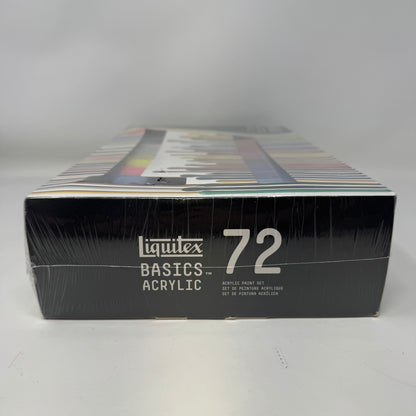 New Liquitex 72PC Basics Acrylic Paint