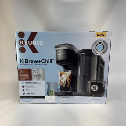 New Keurig K Brew Chill Coffee Maker K-BREW+CHILL