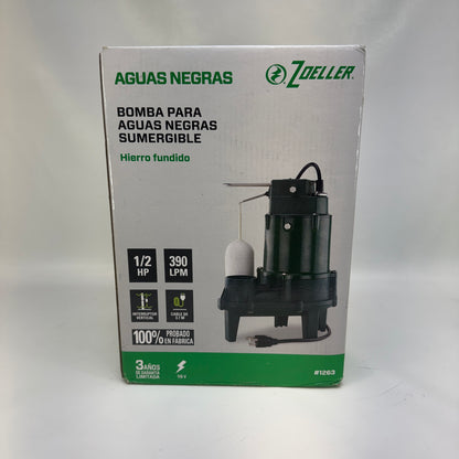 New Zoeller Submerisble Sewage Pump 1263