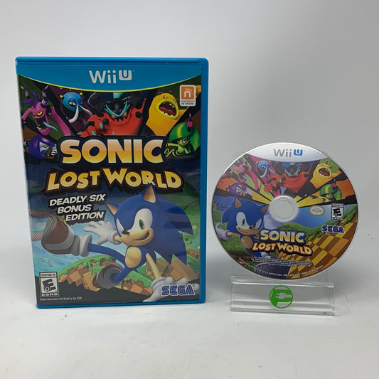 Sonic Lost World  (Nintendo Wii U,  2013)