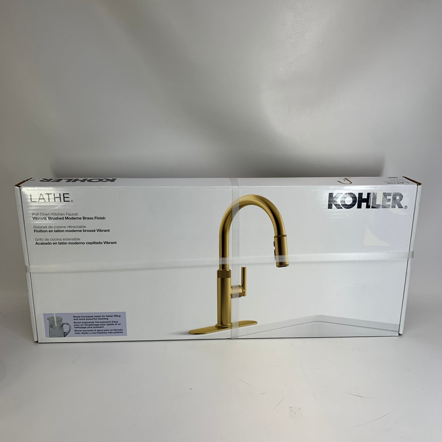 New Kohler Lathe Kitchen Faucet R31627-2MB