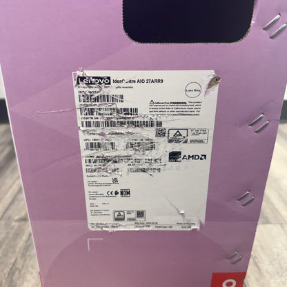 New Lenovo IdeaCentre AIO 27ARR9 F0HQ0060US 27" Ryzen 5 7535HS 3.30GHz 16GB RAM