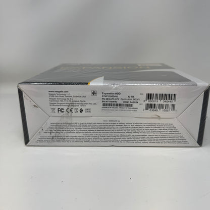 New Seagate 3.5" Expansion 12TB USB 3/USB 3.1 HDD STKP12000400