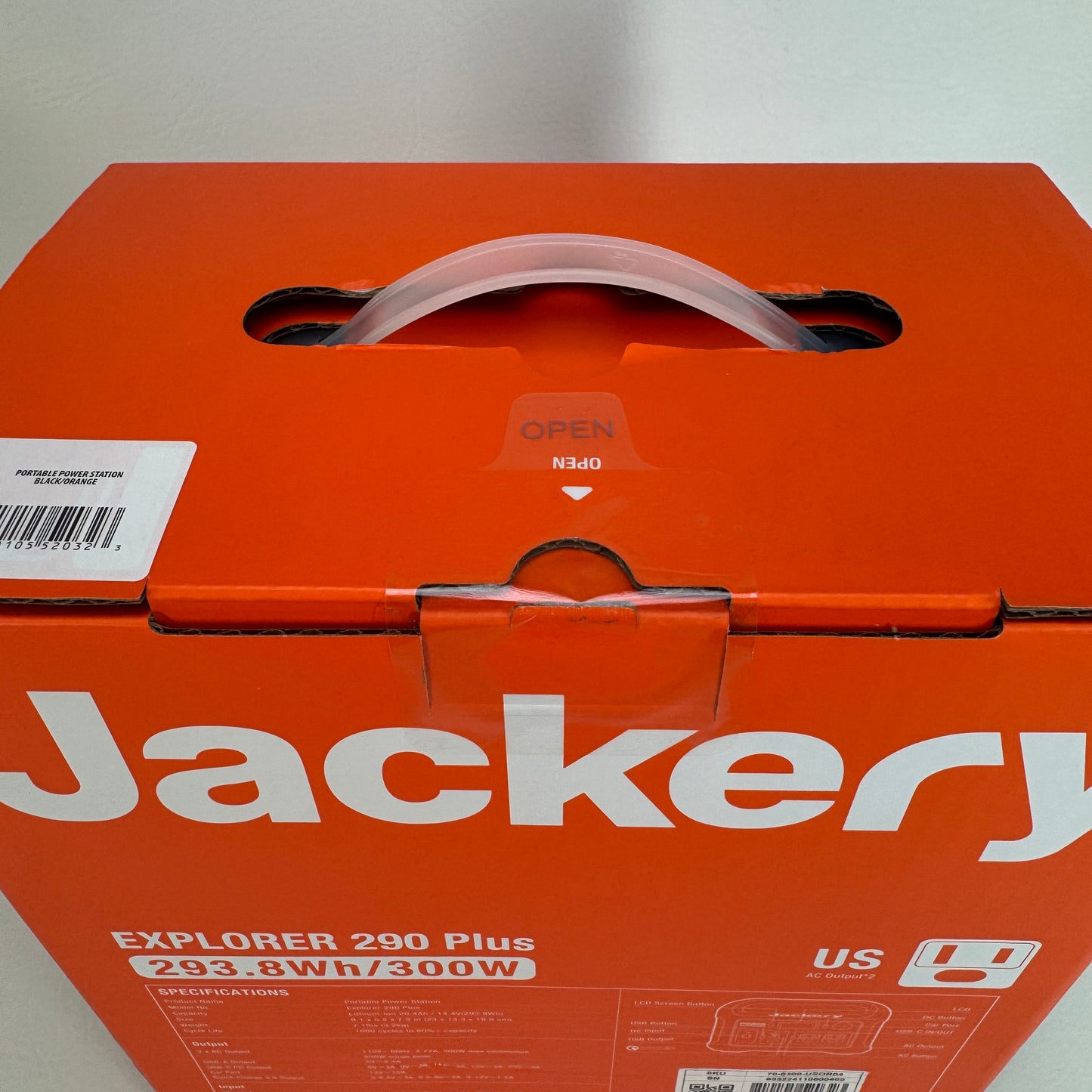 New Jackery Explorer 290 Plus 810105520323