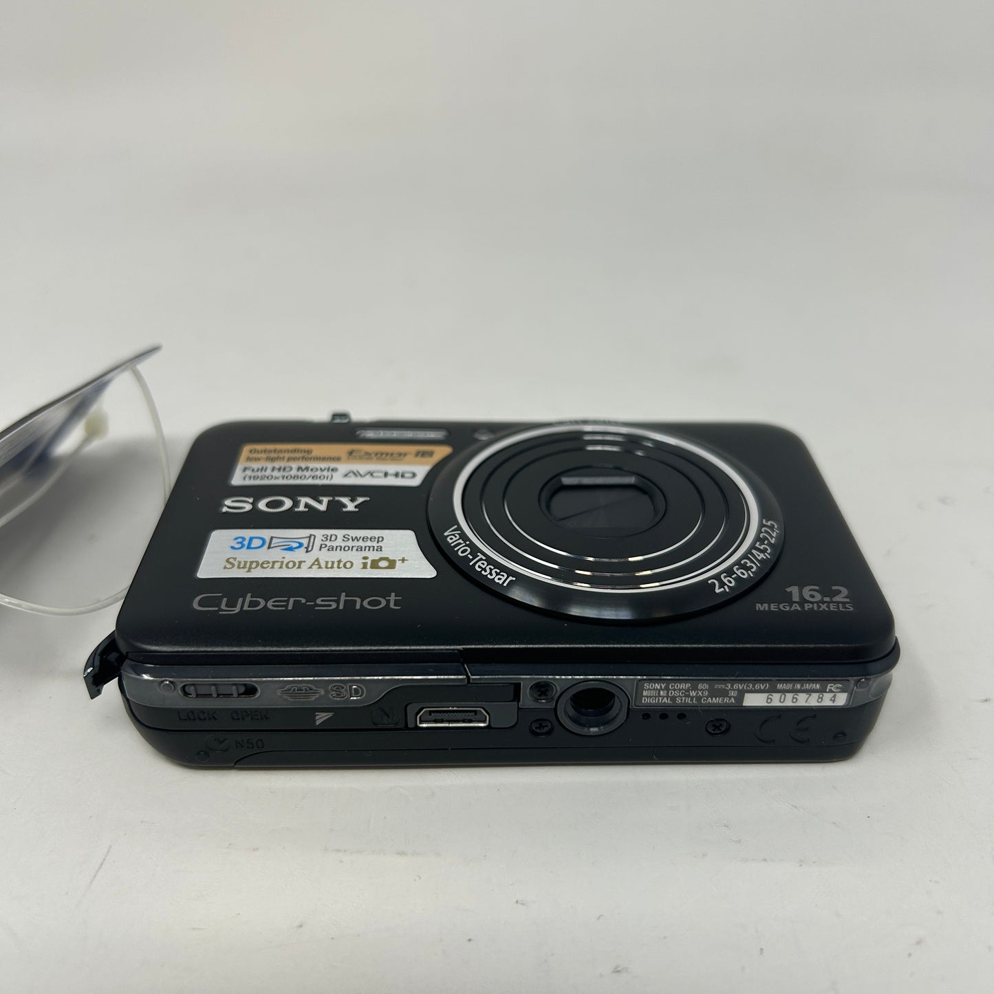 Sony Cyber-Shot DSC-WX9 16.2MP Compact Digital Camera Black