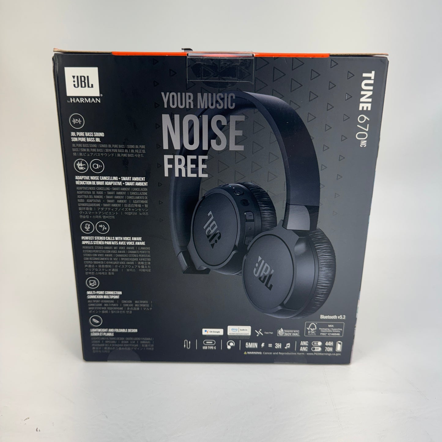 New JBL Tune 670 NC Headphones