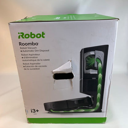 New iRobot i3+ Robot Vacuum and Automatic Dirt Disposal 93550