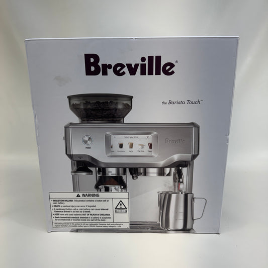 New Breville The Barista Touch Coffee Maker BES880BS