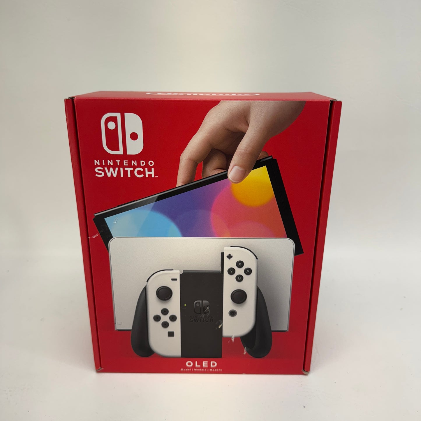 New Nintendo Switch OLED Video Game Console HEG-001 Black/White