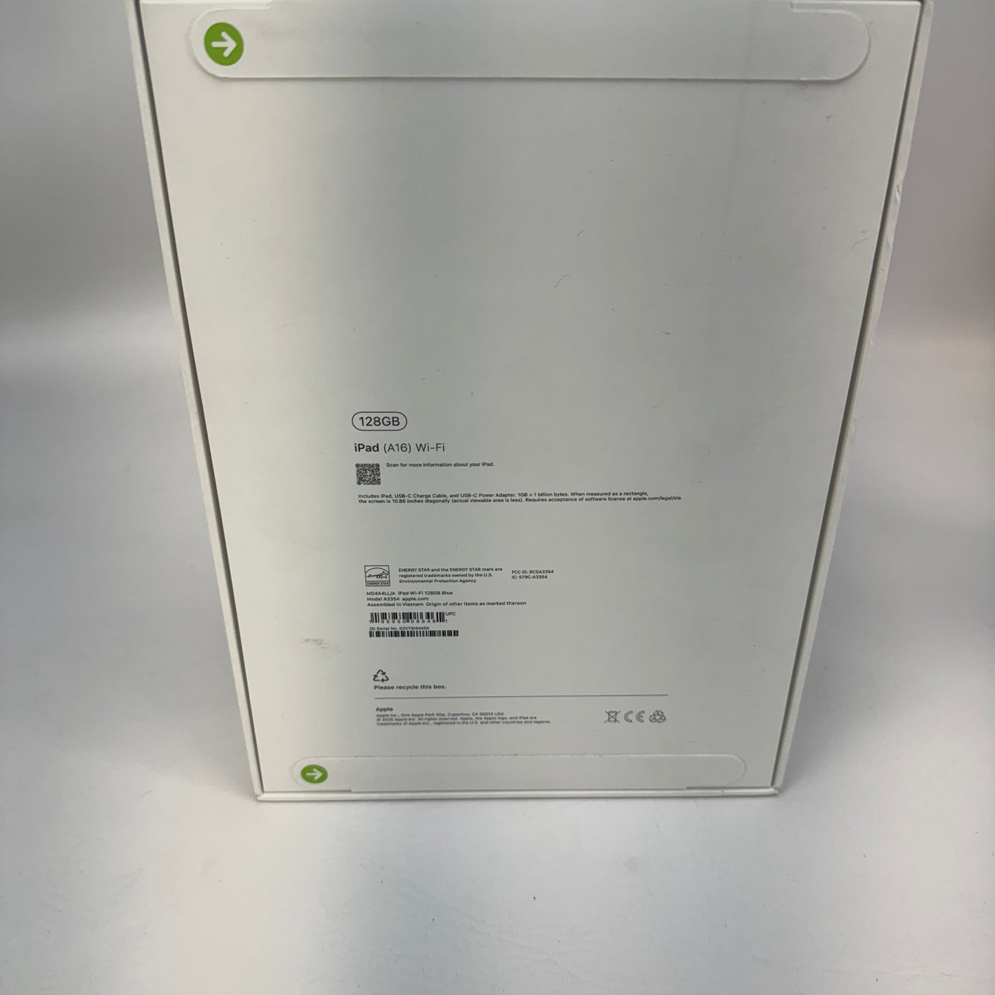 New WiFi Only Apple iPad 11" (A16) 128GB Blue MD4A4LL/A