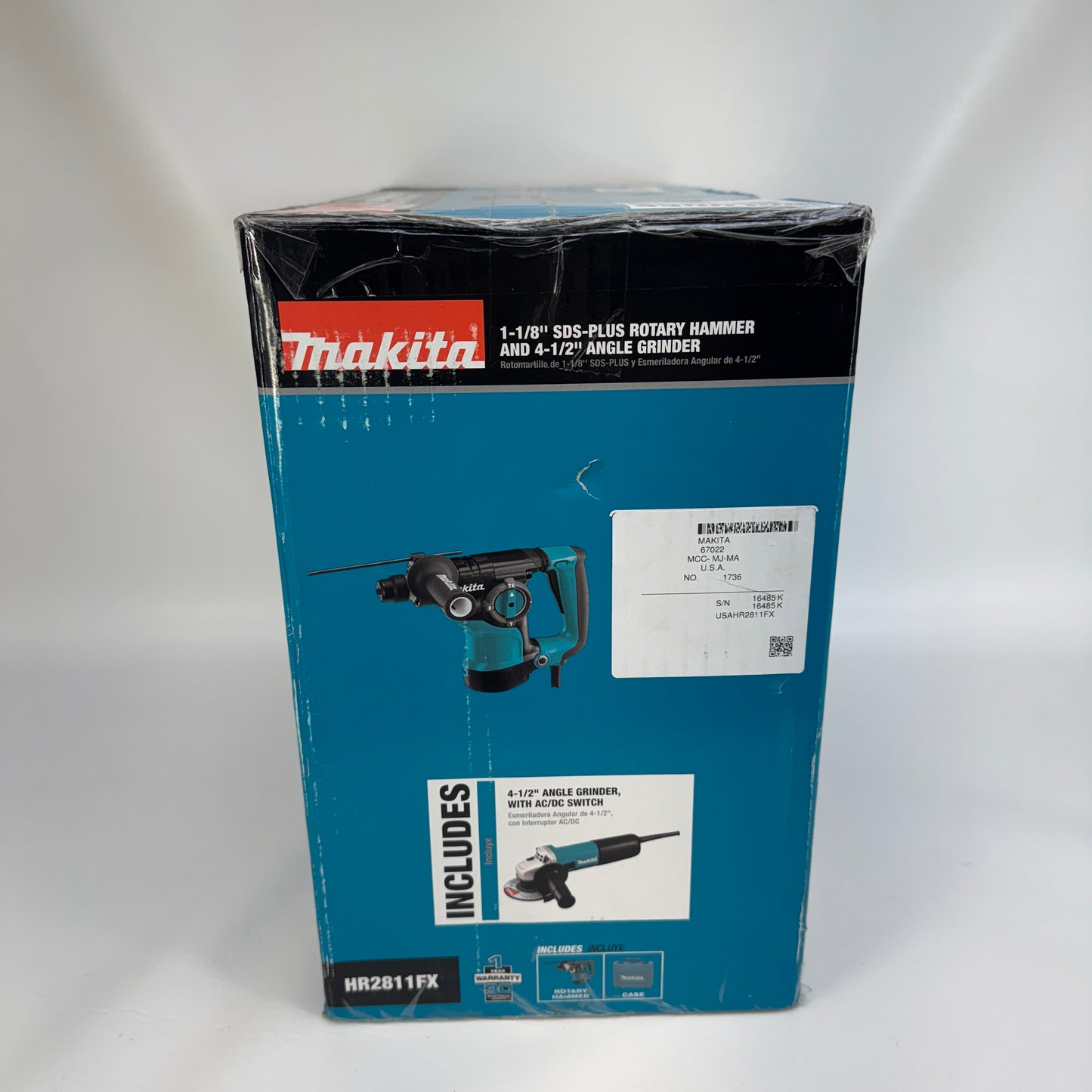 New Makita HR2811FX Cordless Rotary Hammer