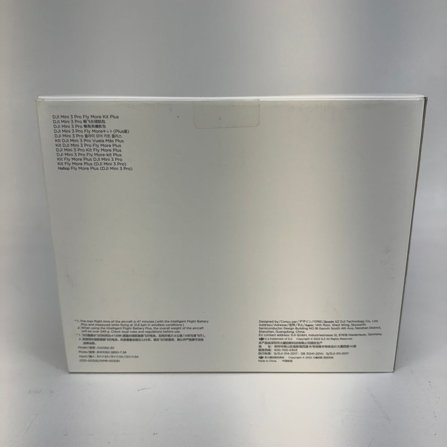 DJI Mini 3 Pro Fly More Kit Plus Camera Drone Accessories CHX162-30