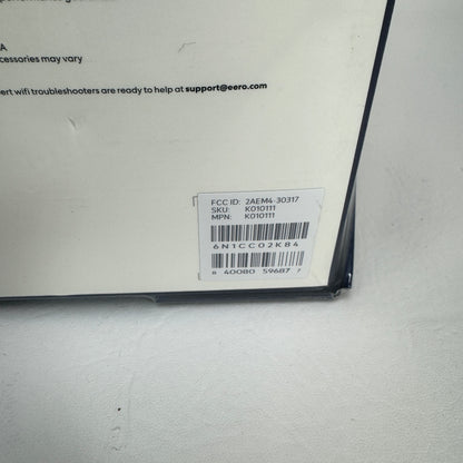 New eero Pro 6 Tri Band WiFi 6 KO101111 Mesh WiFi Router