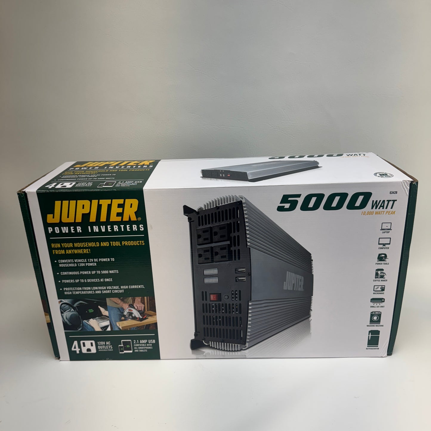 New Jupiter 5000 Watt Power Inverter 63428