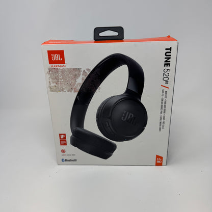 New JBL Tune 520BT Active Noise Cancellation Headphones  Black