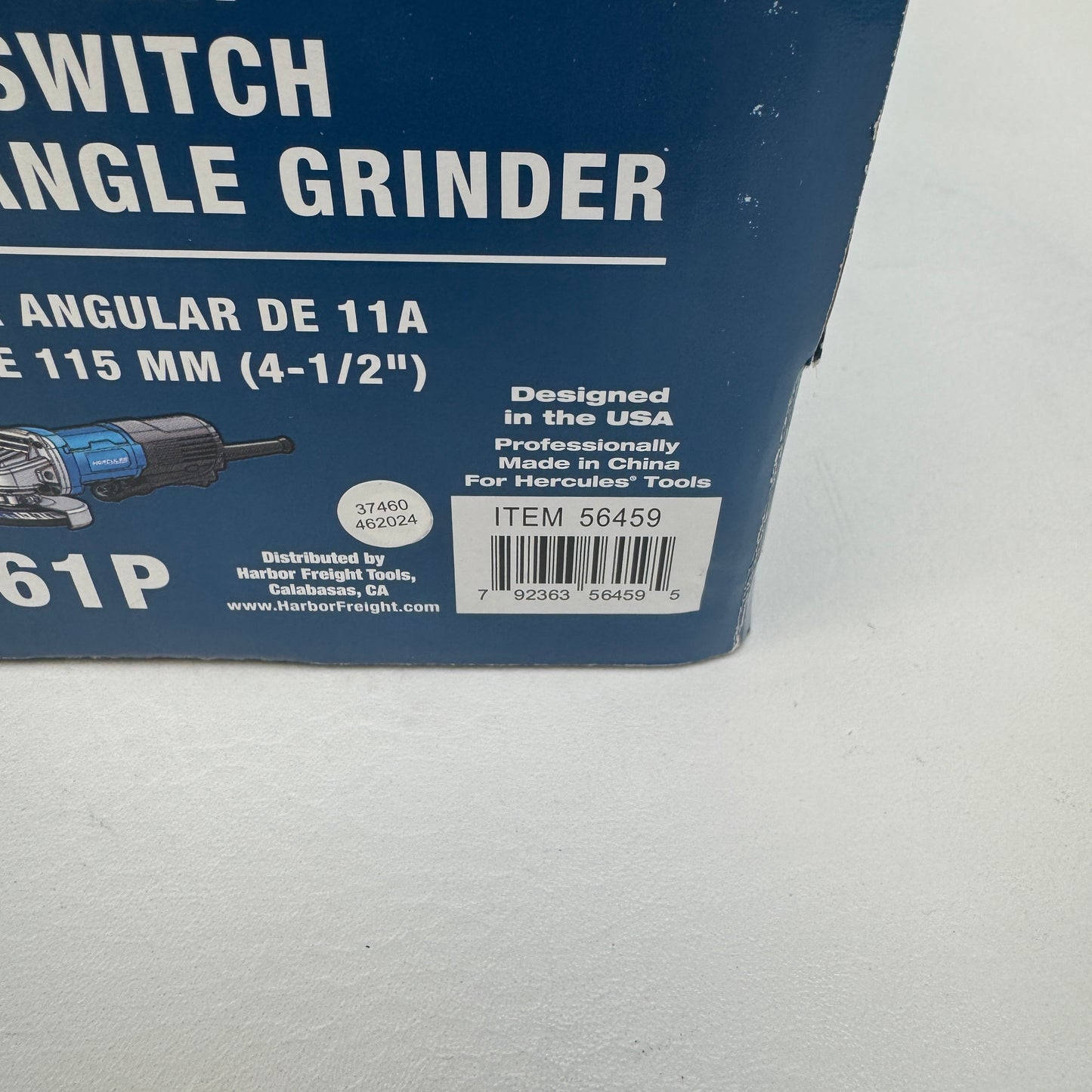 New HERCULES HE61P Small Angle Grinder