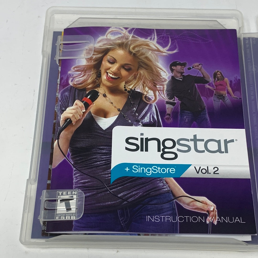 SingStar Vol. 2  (Sony PlayStation 3 PS3,  2008)